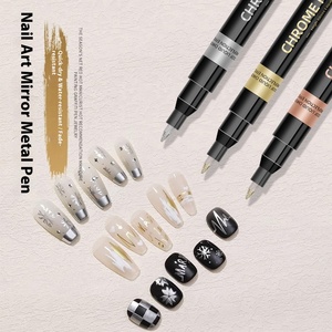 <span class=keywords><strong>Marqueur</strong></span> de peinture chrome <span class=keywords><strong>miroir</strong></span>, <span class=keywords><strong>effet</strong></span> électrolytique permanent, séchage rapide, <span class=keywords><strong>marqueur</strong></span> de retouche pour la réparation de voitures miniatures DIY - Product Image 3