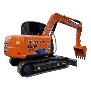 Mini-excavatrice Hitachi ZX70 d'occasion de haute qualité, 7 tonnes, sur chenilles, importée du Japon, prix bas, à vendre - Product Image 1