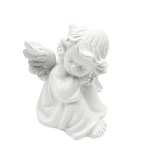 Statuetta Vintage INS di Angioletto in Resina con Ali Aperte, Stile Francese, Ornamento da Scrivania Ecologico, Regalo per Matrimonio e Compleanno, Decorazione Fotografica - Product Image 5