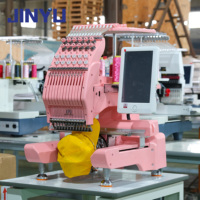Machine à broder JCH1201 machine d'impression de logo de vêtement à tête unique pour les petites entreprises
