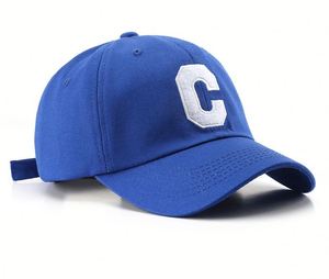 Casquette de baseball vintage unie avec logo brodé lettre C, style Dad Hat, pour le sport et la mode en gros - Product Image 6