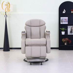CHUQUE Luxus elektrischer Friseurs tuhl Hot Sale mit anpassbarer Farbe Leder und Schwamm mit hoher Dichte für den Wohnbereich - Product Image 3