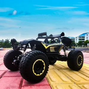 1/8 2.4G Setengah Meter Badan Empat Roda Kemudi ABS Plastik Ban Simulasi Remote Control Memanjat Mobil RC