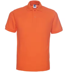 Polo de golf personnalisé pour homme, style court, motif imprimé sur la manche, taille XL, finition couleur claire - Product Image 5