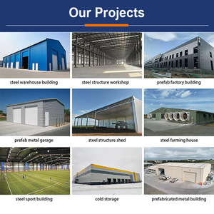 Estructura de Acero Prefabricada para Taller, Almacén, Hangar, Reparación de Automóviles, Uso Agrícola, Industrial, Construcción Metálica - Product Image 3