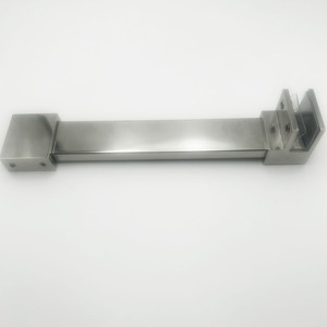 Barres <span class=keywords><strong>de</strong></span> support <span class=keywords><strong>de</strong></span> porte <span class=keywords><strong>de</strong></span> <span class=keywords><strong>douche</strong></span> en verre carré sans cadre en acier inoxydable 10*30mm pour salle <span class=keywords><strong>de</strong></span> bain - Product Image 4