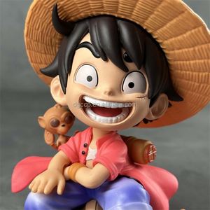 H15cm Uno <span class=keywords><strong>Q</strong></span> Mono <span class=keywords><strong>D</strong></span>. Luffy Roronoa Zoro Piezas Figura DE ACCIÓN Decoración de escritorio Pvc <span class=keywords><strong>Q</strong></span> Luffy Roronoa Zoro Figura de acción - Product Image 4