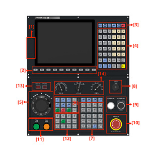 Operación profesional 4-Axis Linkage <span class=keywords><strong>Control</strong></span> numérico Torno Cnc Controlador <span class=keywords><strong>de</strong></span> torno <span class=keywords><strong>de</strong></span> madera - Product Image 2