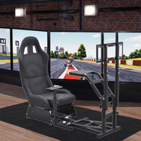 GY032-2 Siège de simulation de course personnalisé Motion Racing Sim, simulateur de conduite, chaise de jeu, cockpit pour volant, PC, Playstation 2/3, Wii, Xbox 360