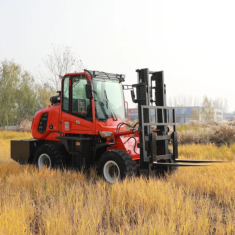 Rough Terrain Forklift 4x4 Articulated Forklift Rough Terrain