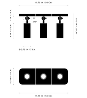 XZ américain milieu du siècle moderne Spot Focus luminaire Led laiton haut plafond lustre pendentif lumière salon salle à manger chambre