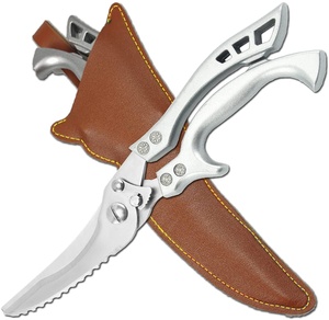Kéo Tiện Ích Siêu Sắc Nét Đa Năng Bằng Thép Không Gỉ Kéo Cắt Thịt Nướng Kéo Cắt Gia Cầm Chuyên Nghiệp Cho XƯƠNG THỊT - Product Image 1