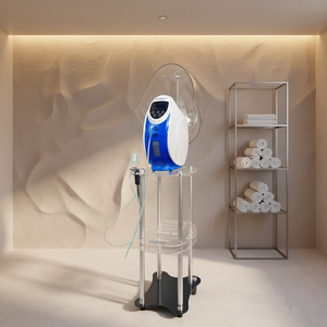 O2toDerm Oxygen Dome Mask, Deep Hydration & Brightening Oxygen Facial Machine for Professional Salon Use - Product Image 1