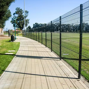 Recinzione Perimetrale Ferroviaria 3D Rivestita in PVC, Rete Saldata Antiruggine per Protezione Binari, Vendita Calda - Product Image 1