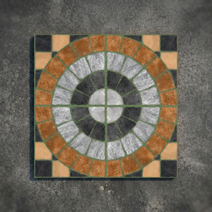 Carreaux de porcelaine imitation brique Vistaar, effet rustique, 400x400mm, antidérapants, pour extérieur, usage intensif - Product Image 2