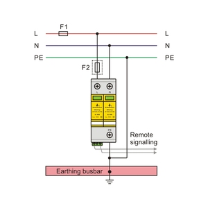 Telebahn AC <span class=keywords><strong>SPD</strong></span> 2P 120V 150V 10ka-20ka 20ka-<span class=keywords><strong>40ka</strong></span> 30ka-60ka T2 DPS bảo vệ tăng áp bảo vệ Contra sobretensiones - Product Image 6
