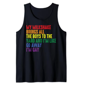 게이 프라이드 달에 대한 LGBT 플래그 민소매 티셔츠 트랜스젠더 레인보우 레즈비언 - Product Image 1