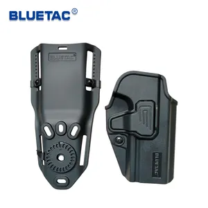 Bluetac High-Quality Polymer Plastic Tactical Index Finger Release Gun Holster Can Be Paired Mult Carry Attachment