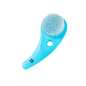 Brosse de nettoyage du visage pour enfants, à poils doux, nettoyage en profondeur manuel, brosse de massage pour le bain des enfants - Product Image 4