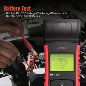Testeur de système de batterie LAUNCH BST-800, test de démarrage et de charge, machine de vérification de batterie BST800 avec imprimante - Product Image 5