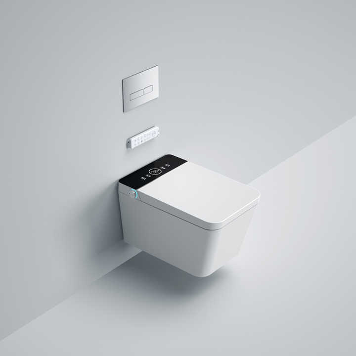 Smart Wc Toilet - Intelligent Dual-Flush System for Bathrooms