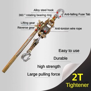 OEM Customizable Japanese Double Hook Ratchet Tightener Multi-Function Industrial Crimping <strong>Tool</strong> for Load Press Friction Hand - Product Image 6