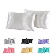 Taies <span class=keywords><strong>d</strong></span>'<span class=keywords><strong>oreiller</strong></span> <span class=keywords><strong>en</strong></span> soie de mûrier de luxe sans couture 22 Momme, lot de 2, hypoallergéniques, <span class=keywords><strong>en</strong></span> <span class=keywords><strong>satin</strong></span> avec fermeture éclair, personnalisables, ShiSilk Home Hotel - Product Image 4