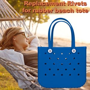 Remaches de repuesto para bolsos de playa, repuestos de remaches para Bogg Bag, asas de goma para bolsos de mano, correas, botones, hebillas, bolsos de mano para piscina - Product Image 3