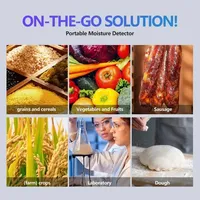 Medidor de Actividad de Agua GY1 WA-60A, Analizador Digital de Humedad para Alimentos, Carne Seca, Frutas Deshidratadas, Granos y Vegetales
