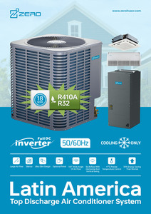 เครื่องปรับอากาศแบบแอร์แฮนด์ลิ่งยูนิต 50/60HZ 18 Seer R410a 36000 60000btu 3 ตัน 5 ตัน สำหรับใช้งานเชิงพาณิชย์เบา แบบปล่อยลมด้านบน สำหรับอุตสาหกรรม - Product Image 5