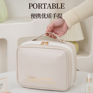 Popular 3-in-1 Handheld <b>Makeup</b> Bag Travel <b>Makeup</b> Storage Bag <b>Makeup</b> Bag Large Capacity High Luxury Feeling <b>case</b> pouch - Product Image 3