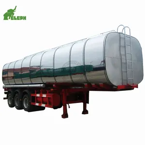 China Halbchemie-Tankanhänger für Säure-Chemie-Flüssigkeiten Transport