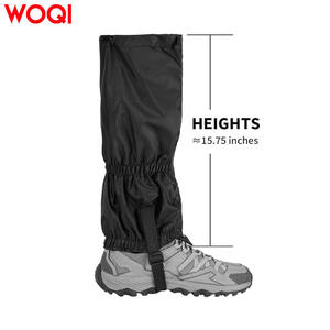 Polainas de senderismo WOQI de 15.75 pulgadas, impermeables y a prueba de arena, para trekking al aire libre, protección de piernas unisex. - Product Image 1