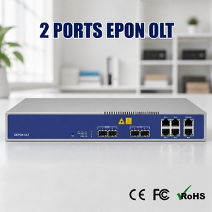 Neue Hochwertige MiNi OLT V1601E02-DP Vsol EPON Optische Netzwerkeinheit 1GE <span class=keywords><strong>2</strong></span> PON-Ports EPON OLT für KMU-Netzwerke - Product Image 1