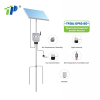 Température de l'air Humidité Dioxyde de carbone Pluie Station météo pour la surveillance météorologique dans les terres agricoles
