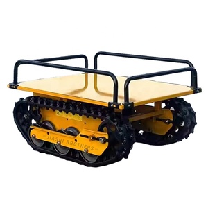 Mini véhicule de <span class=keywords><strong>transport</strong></span> électrique sur chenilles tout-terrain certifié CE, adapté à un usage domestique, fonctionnement par télécommande - Product Image 1