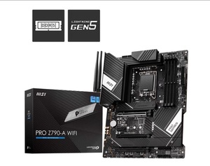 MSI PRO Z790-A MAX WiFi ProSeries 마더 보드 지원 12/13/14 세대 인텔 프로세서 LGA 1700 DDR5 PCIe 더블 데스크탑 - Product Image 3