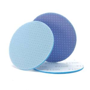 Esnek aşındırıcı köpük disk 75mm 125mm 150 Mm 6 inç Hookit sünger yastık zımpara diskleri tampon pedi - Product Image 1