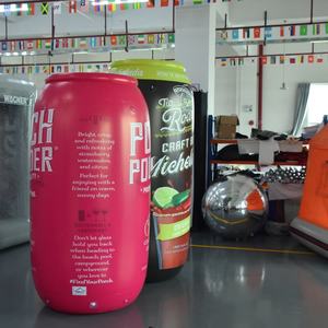 Replica Gigante Gonfiabile di Lattina di Vino Rosé - Espositore Pubblicitario Promozionale di Alta Qualità per Eventi in Bar/Negozi - Product Image 3
