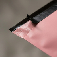 Sac personnalisé imperméable à soufflets latéraux, auto-adhésif, petit format, pour livraison express, qualité alimentaire, pour vêtements, avec logo