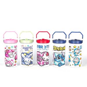 304 Stainless <b>Steel</b> Large-capacity 20oz Insulated and Cold-resistant Outdoor Drinking Cup, Portable and Handheld Water <b>Bottle</b> - Product Image 2