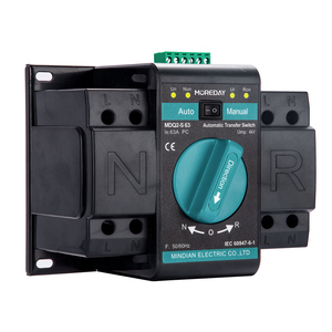 Nuevo Modelo 63A 2P / 4P ATS Interruptor de Transferencia de Energía Dual para Energía Solar y de Red MDQ2S-63 - Product Image 4