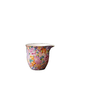 ถ้วยพอร์ซเลนเคลือบสีสไตล์จีนพร้อมฝาปิดสำหรับพิธีชงชาแบบกังฟู - Product Image 3