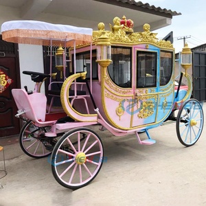 2026 Hot--sell Electric Royal Carriage <b>Horse</b> Drawn Carriage <b>Cinderella</b> <b>Horse</b> Carriage Elegant <b>Horse</b> Carriage Product - Product Image 1