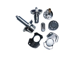 Pièces tournées en acier inoxydable usinées CNC de haute précision, vente chaude, MOQ 1000 pièces, fabrication sur mesure de tôlerie usinée