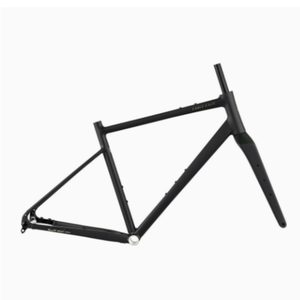 Cadre de vélo de route en alliage d'aluminium 700C avec fourche en fibre de carbone, frein à disque, axe traversant, ensemble de cadre de vélo de route - Product Image 5