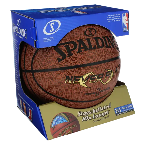 Custom Basketball Display Box with Window and Logo