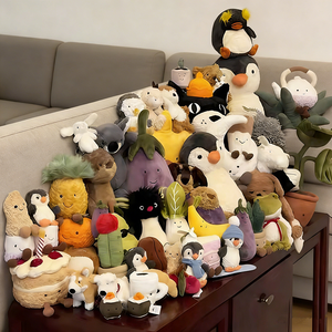 Cadeau promotionnel personnalisé : Peluche mignonne en forme de dessin animé, idéale pour les cadeaux de fête, poupée à attraper, cadeau. - Product Image 2