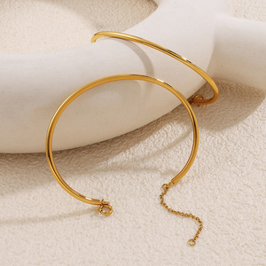 Luxury Gold Stainless Steel Chain <b>Bracelet</b> 18K Plated <b>Bracelet</b> Jewelry For Wome - Product Image 3