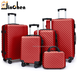 Tốt Nhất Bán ABS PC Vỏ Cứng Hành Lý Bộ Unisex Nhôm <span class=keywords><strong>Spinner</strong></span> Vali Du Lịch Ngoài Trời Tay Mang Theo Nữ Vali - Product Image 6